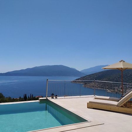 Augustela Villa Seaview Vacation Villa Agia Efimia Dış mekan fotoğraf