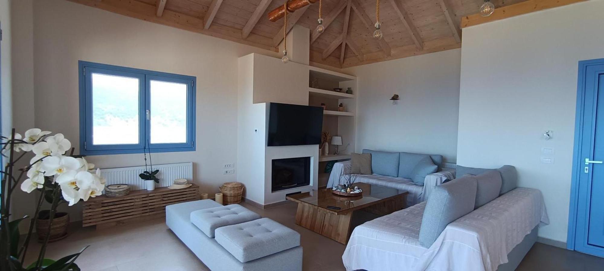 Augustela Villa Seaview Vacation Villa Agia Efimia Dış mekan fotoğraf