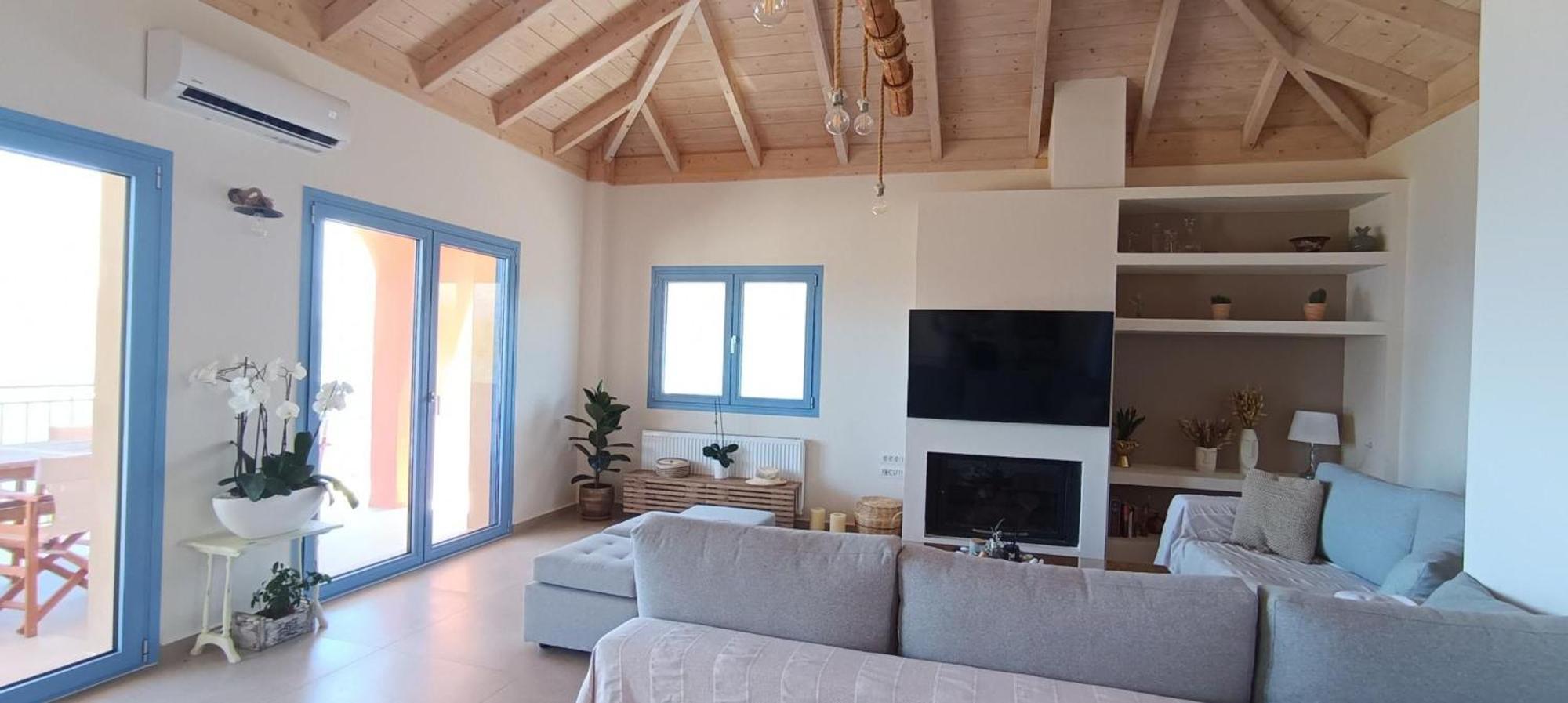 Augustela Villa Seaview Vacation Villa Agia Efimia Dış mekan fotoğraf