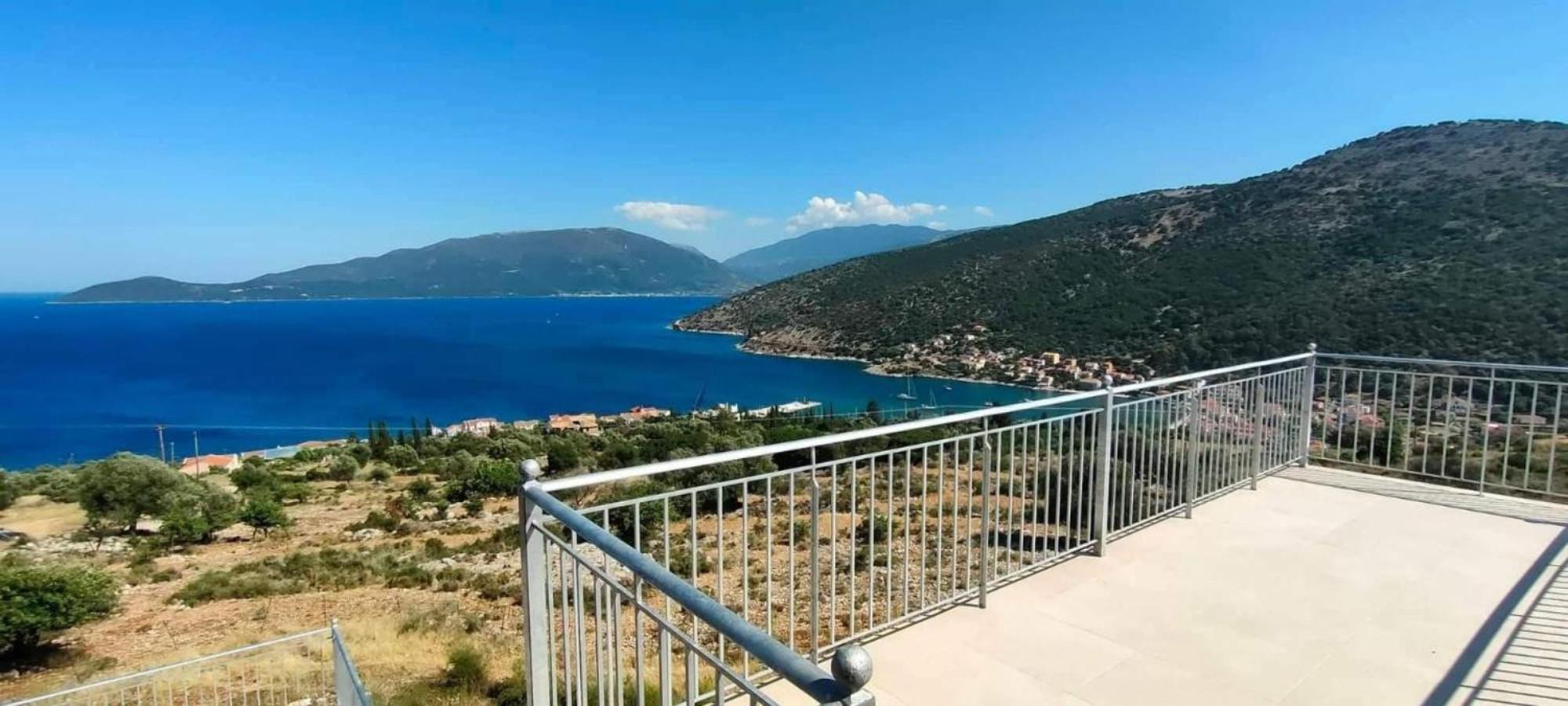 Augustela Villa Seaview Vacation Villa Agia Efimia Dış mekan fotoğraf