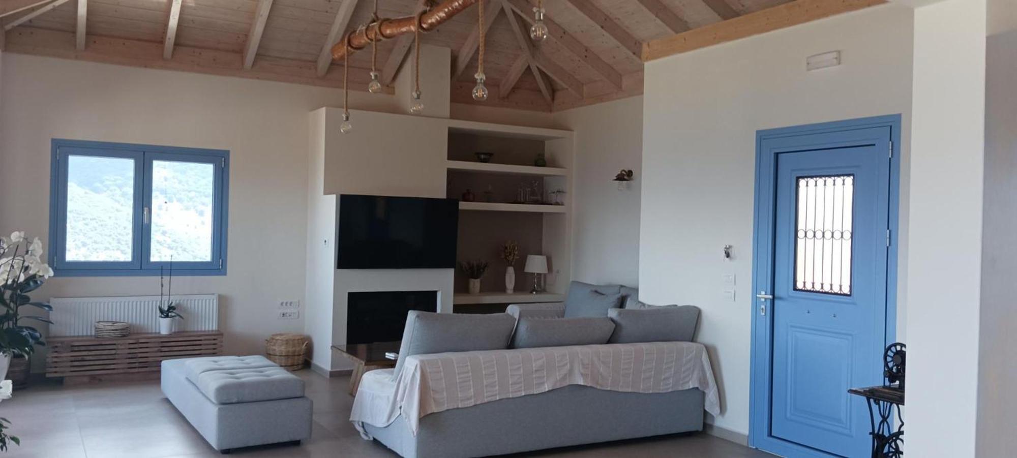 Augustela Villa Seaview Vacation Villa Agia Efimia Dış mekan fotoğraf