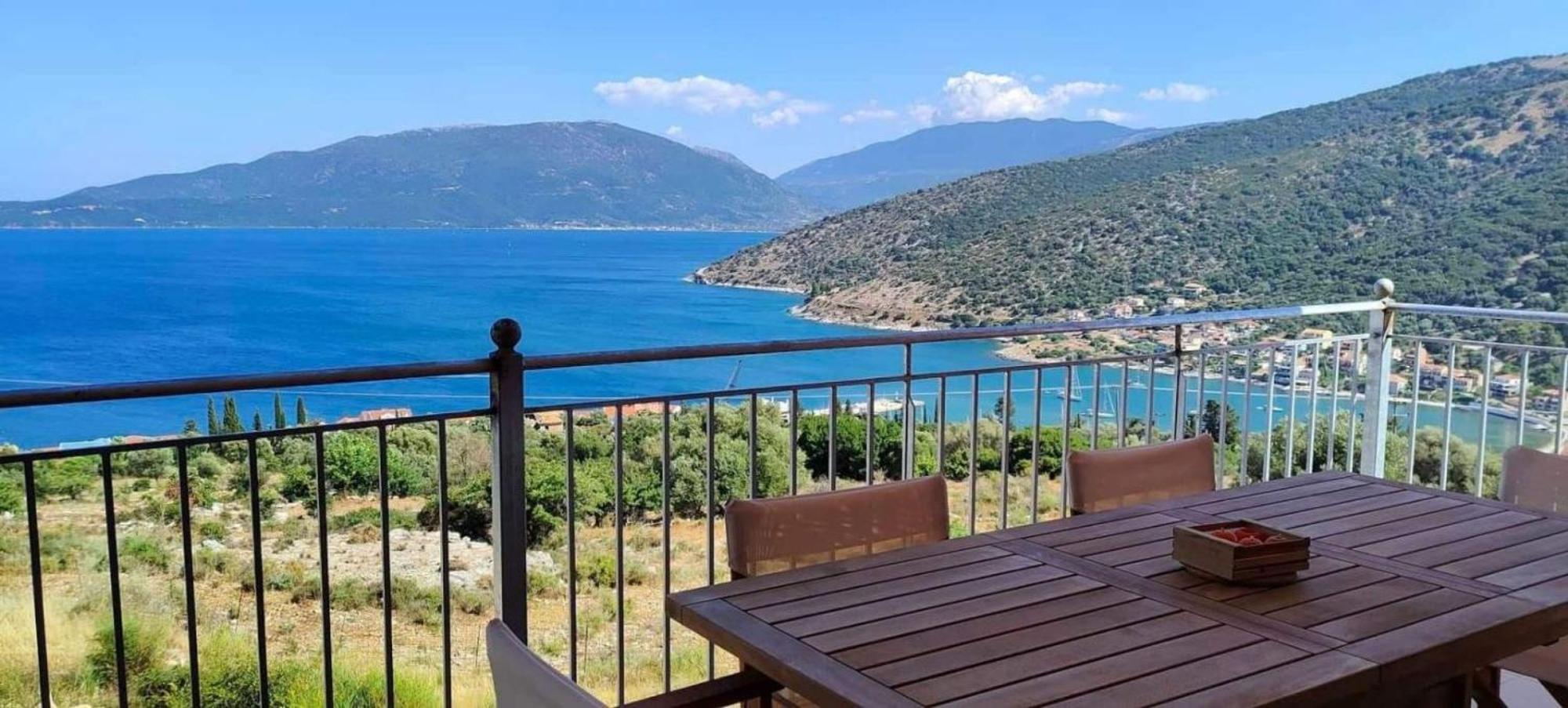 Augustela Villa Seaview Vacation Villa Agia Efimia Dış mekan fotoğraf